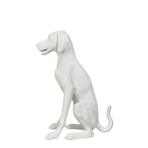 Собака матовый sitting dog_9010 рис. 1