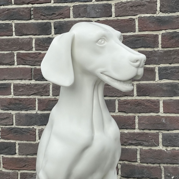 Собака матовый sitting dog_9010 рис. 7