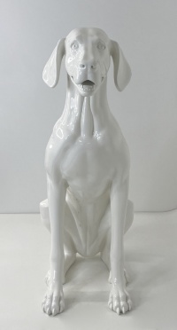Собака глянец sitting_dog_9010S рис. 1