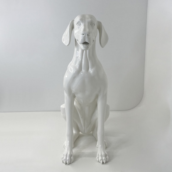 Собака глянец sitting_dog_9010S рис. 2