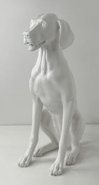 Собака глянец sitting_dog_9010S рис. 1