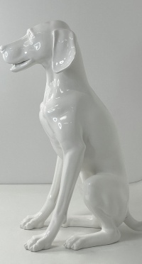 Собака глянец sitting_dog_9010S рис. 1
