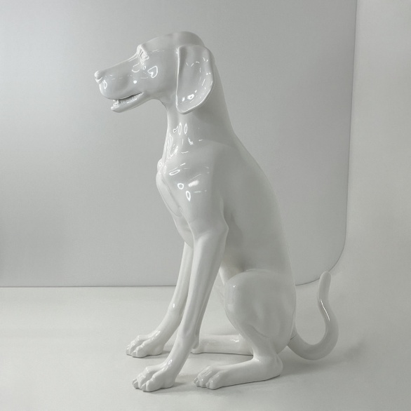 Собака глянец sitting_dog_9010S рис. 4
