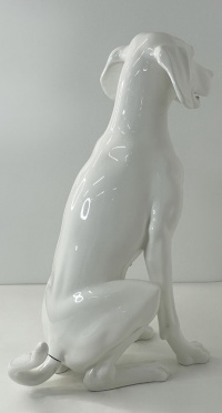 Собака глянец sitting_dog_9010S рис. 1
