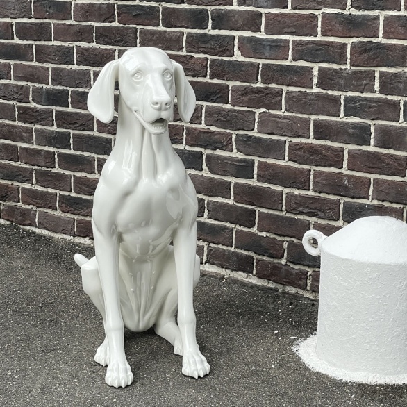 Собака глянец sitting_dog_9010S рис. 7