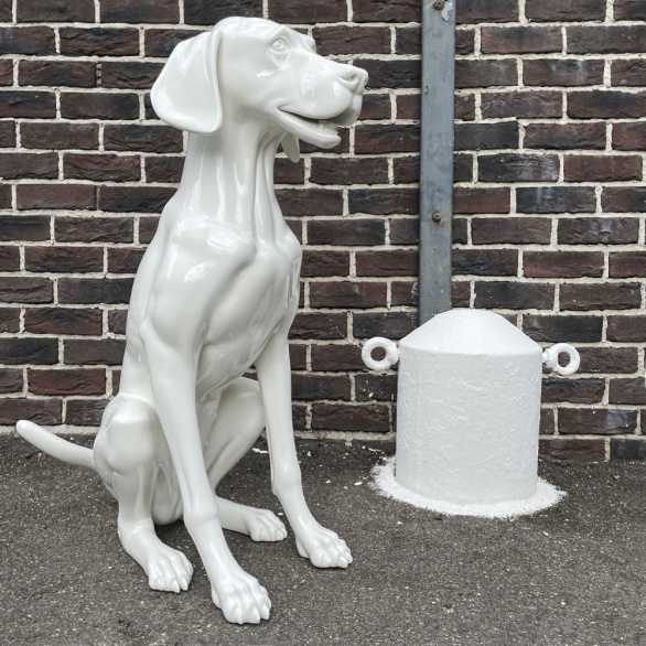Собака глянец sitting_dog_9010S рис. 9