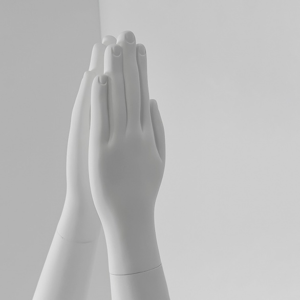 Манекен женский в позе лотоса CFF-19-ERIN-BRAIDS-9010 рис. 15