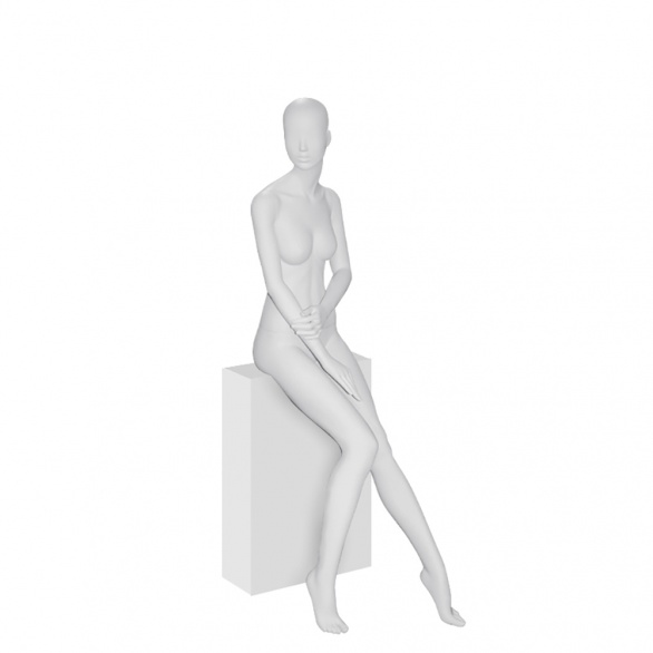 Манекен женский сидячий NYF-08 рис. 1