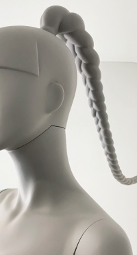 Манекен женский UBF-06-ERIN-BRAIDS-PANTONE WARM GRAY 8C рис. 1