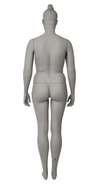 Манекен женский плюс сайз CFP-1A-DANY-PANTONE WARM GRAY 8C рис. 1