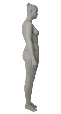 Манекен женский плюс сайз CFP-1A-DANY-PANTONE WARM GRAY 8C рис. 1