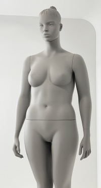 Манекен женский плюс сайз CFP-1A-DANY-PANTONE WARM GRAY 8C рис. 1