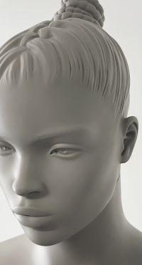 Манекен женский плюс сайз CFP-1A-DANY-PANTONE WARM GRAY 8C рис. 1