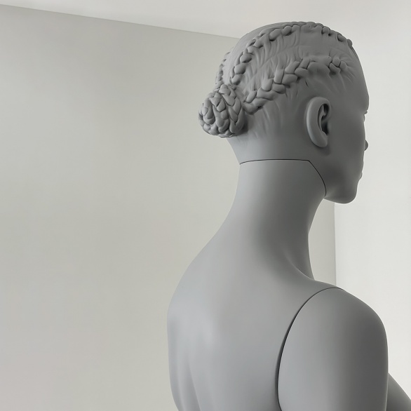 Манекен женский с гантелями CFF-3Y-KAYH-H-PANTONE COOL GRAY 8C рис. 11