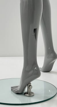 Манекен женский UBF-6-VERA-PANTONE WARM GRAY 8C GLOSSY рис. 1