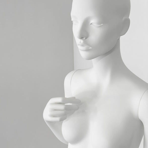 Манекен женский MILA-1-OLIVIA-9010 NO GRAIN рис. 10