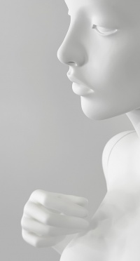 Манекен женский MILA-1-OLIVIA-9010 NO GRAIN рис. 1