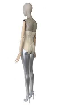 Манекен женский PGF-3MWT-RING-BRP-015BRN+PPR.KRF.BGT+BRP-288BRN+P.877-ALU рис. 1