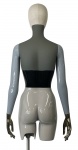 Торс женский с подставкой PGTF-MWT-RING-BRP-015BRN+SUD.ANT-A+9005S+PANTONE WARM GRAY рис. 3