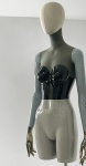 Торс женский с подставкой PGTF-MWT-RING-BRP-015BRN+SUD.ANT-A+9005S+PANTONE WARM GRAY рис. 6