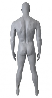Манекен мужской FTM-1-FTM-1-PANTONE COOL GRAY 8C рис. 1
