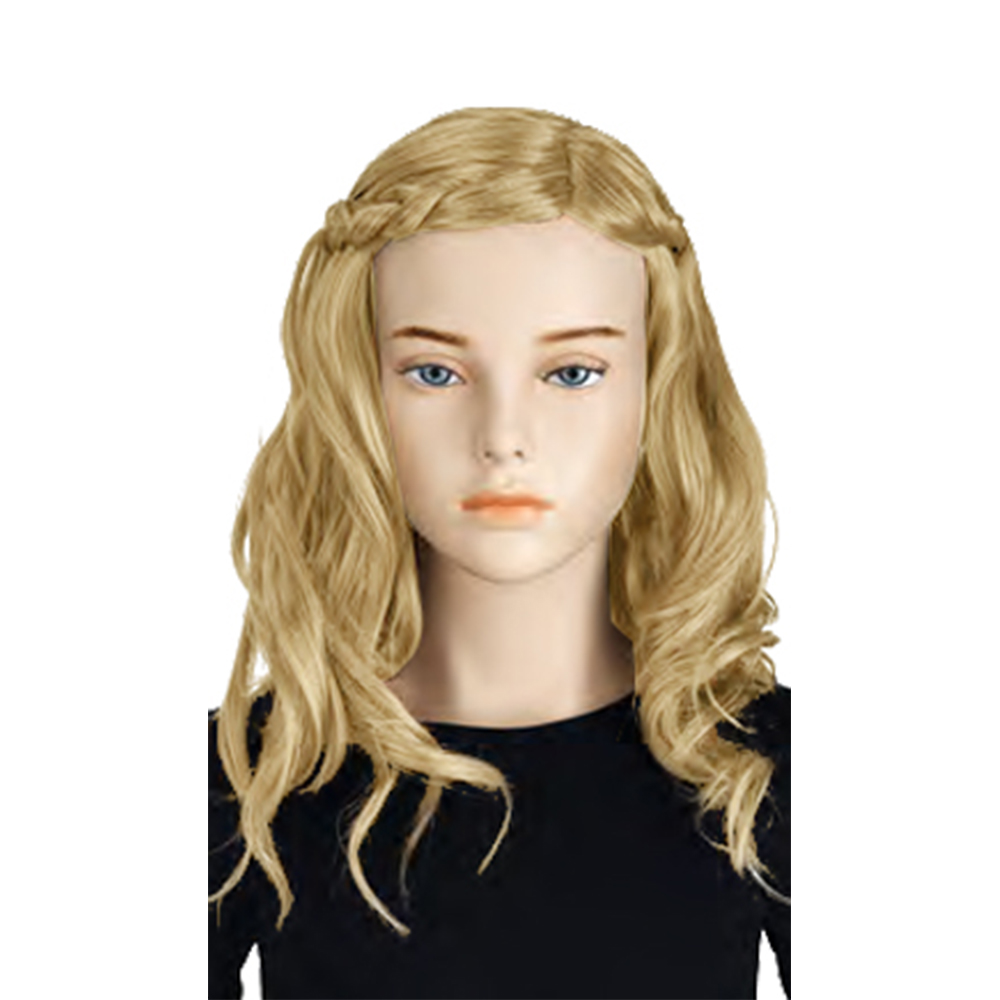 Парик для девочки 8-10 лет agkg-04_wig-4332 light blond