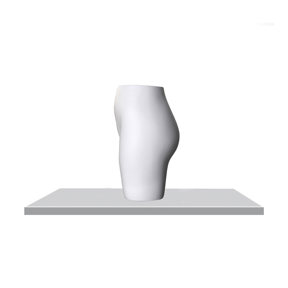 Бедра бельевые белые Female hips-4(height-44 cm) - matt9010Ral