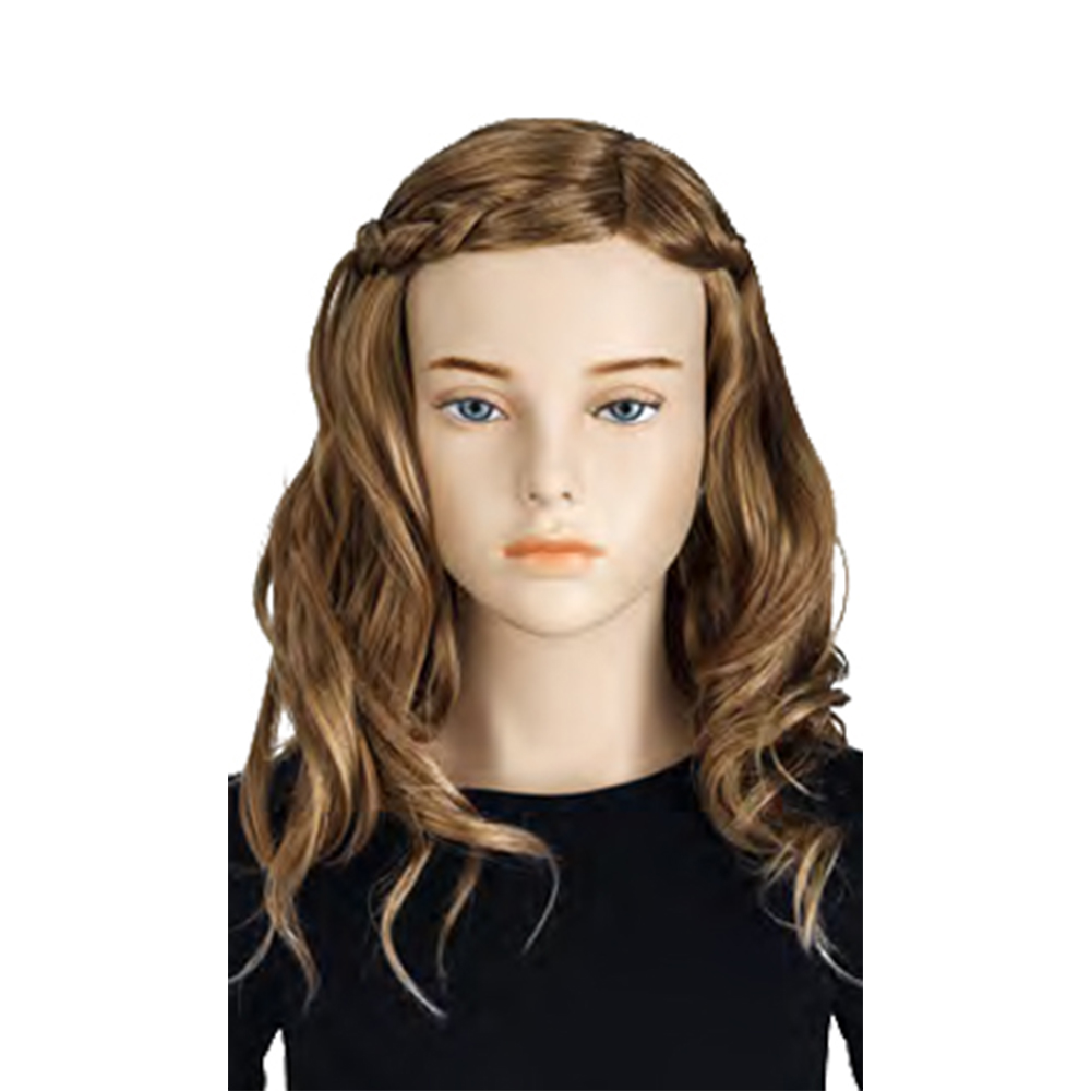 Парик для девочки 8-10 лет agkg-04-wig-4373 light brown