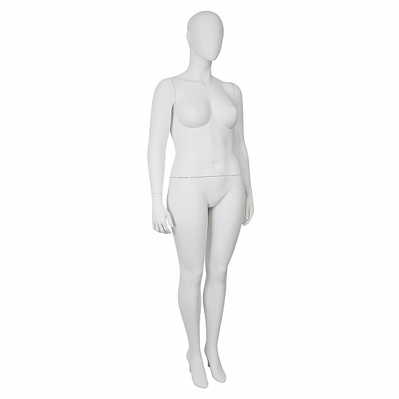 Женский манекен XXL-BEF-1-JANE-L-9010 NO GRAIN