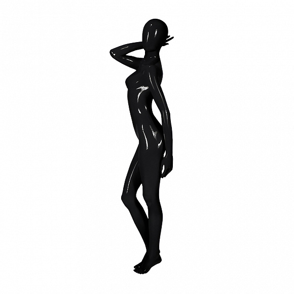 Манекен женский LNG-04-glossy black