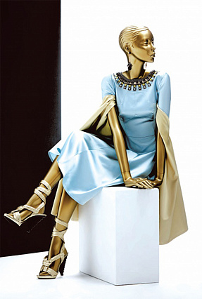 Женские манекены Vogue Female Abstract Gold
