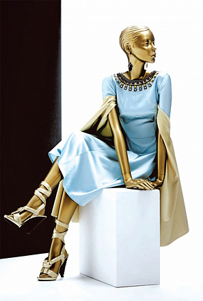 Женские манекены Vogue Female Abstract Gold