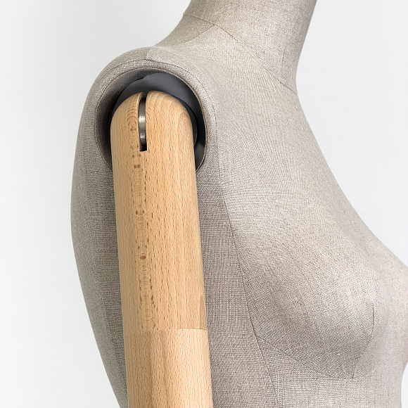Женский манекен MTIF-1-T-CARA-9010 NO GRAIN/TORSO FABRIC D015/ARM+HAND