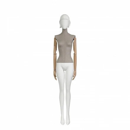 Женский манекен MTIF-1-T-CARA-9010 NO GRAIN/TORSO FABRIC D015/ARM+HAND