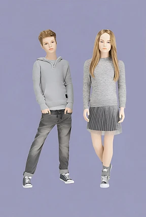 Детские натуральные манекены GENERATION Z