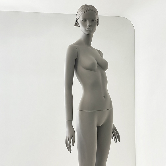 Манекен женский SEF-05-YUMI-H-PANTONE WARM GRAY 8C