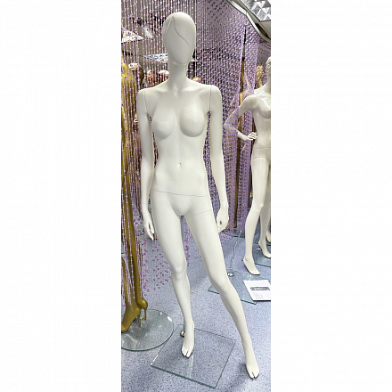 Манекен женский IRA FEMALE-POS 3-HEAD LEFT-RAL 9010 (Выставочный образец)