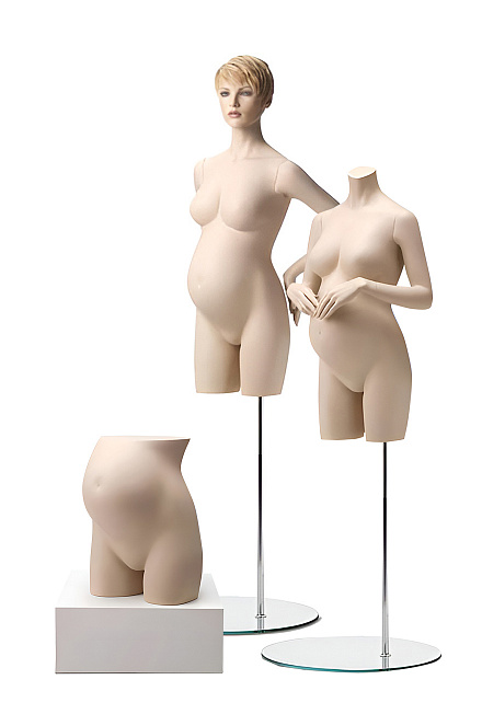 Женские торсы беременные Maternity