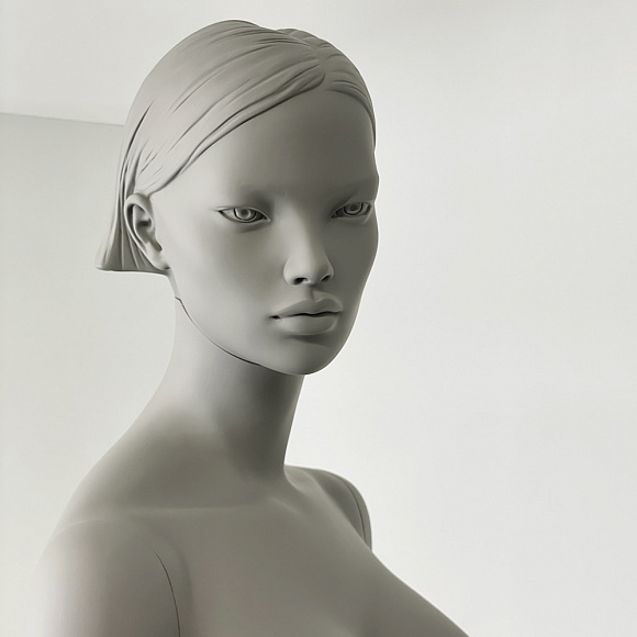 Манекен женский SEF-05-YUMI-H-PANTONE WARM GRAY 8C