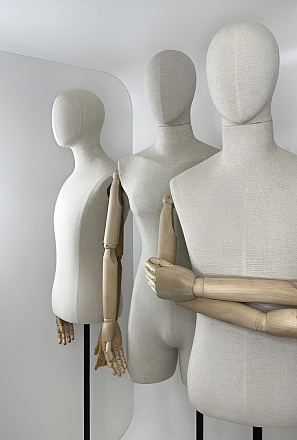 Мужские торсы Vintage Male Torsos