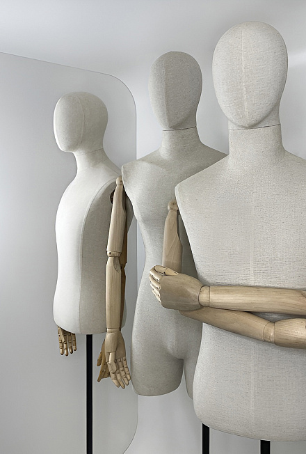 Мужские торсы Vintage Male Torsos