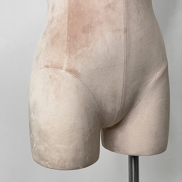 Торс женский c подставкой TBF-02-RING-T-D-267 FABRIC