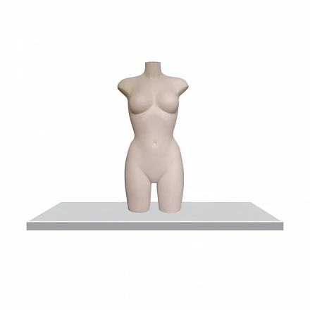 Торс женский телесный FEMALE TORSO-3-BEIGE 421A