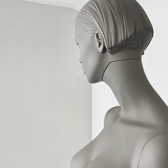 Манекен женский SEF-05-YUMI-H-PANTONE WARM GRAY 8C