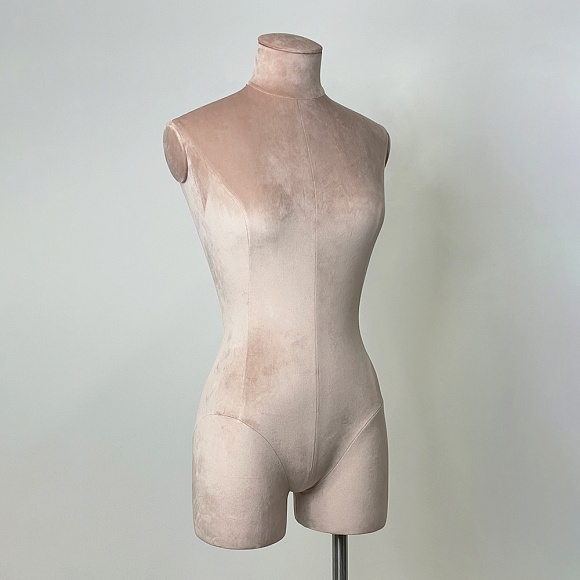 Торс женский c подставкой TBF-02-RING-T-D-267 FABRIC