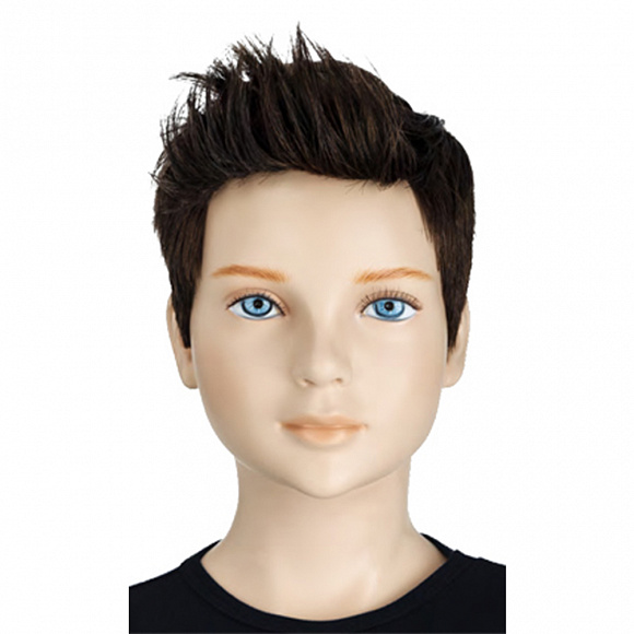 Парик для мальчика 6 лет agkb-03-wig-4374 dark brown