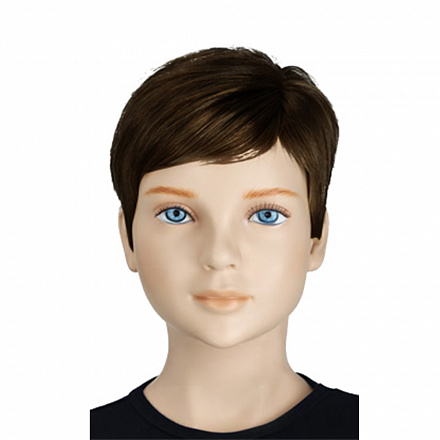 Парик для мальчика 4 года agkb-02-wig-4374 dark brown