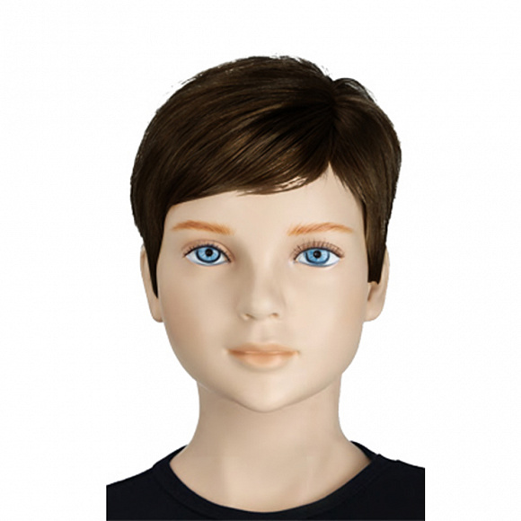 Парик для мальчика 4 года agkb-02-wig-4374 dark brown