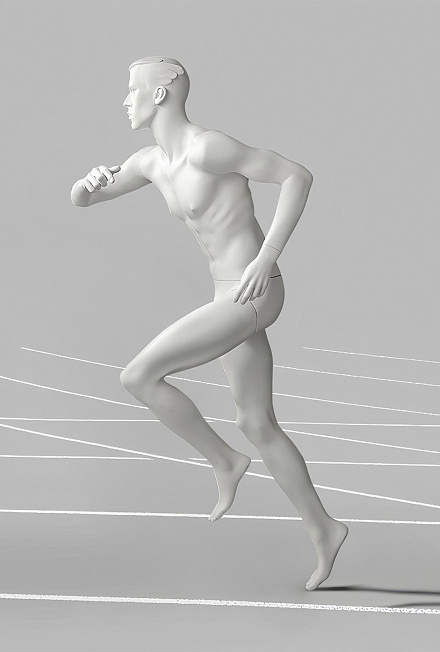Мужские спортивные манекены Go Sport