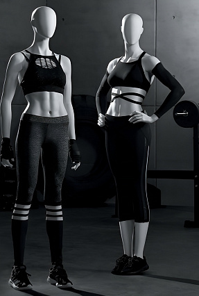 Женские манекены спортивные Crossfit female